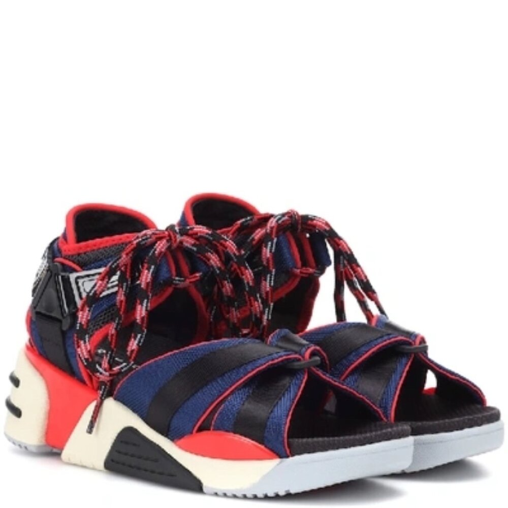 Marc Jacobs Black, Red & Blue Sandals from Spring 2018 - size 38